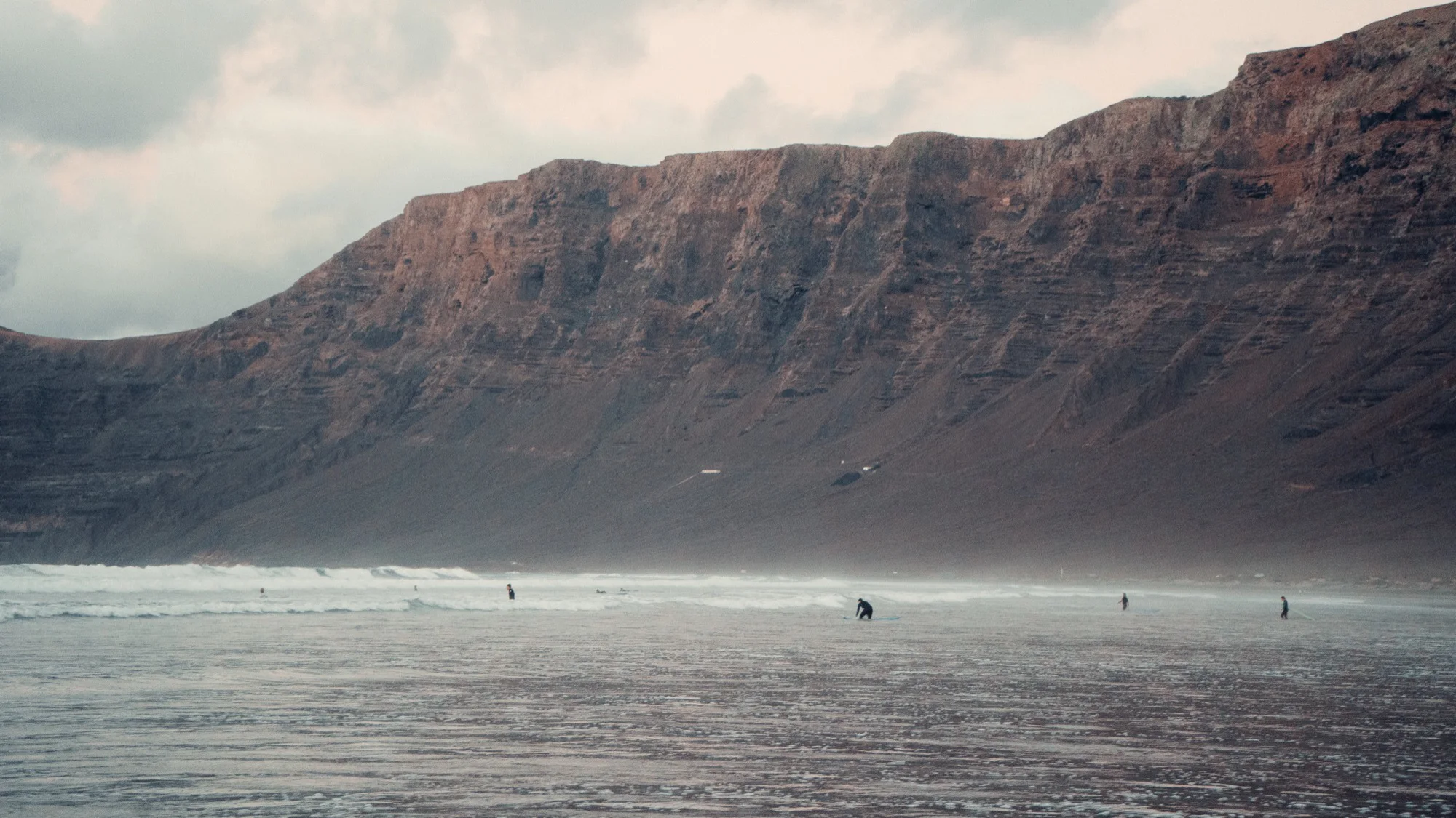 La scogliera di Famara, Lanzarote, 2023